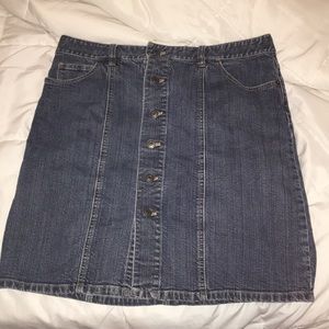 Talbots Denim Jean Skirt